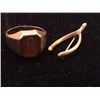Image 2 : 10kt Gold Ring and Pin