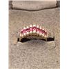 Image 1 : 14kt Gold Ruby and Diamond Ring