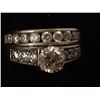 Image 1 : Ladies 14kt Gold and Diamond Wedding Set