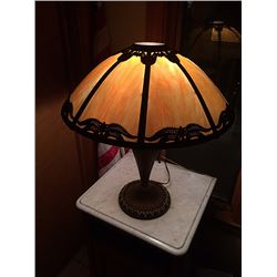 Carmel Slag Table Lamp by Rainaud