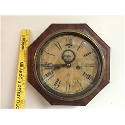 Rosewood Waterbury Clock Company Gallery Clock