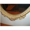 Image 7 : Estate Gold Gilt Very Ornate 2 Oval Mirror