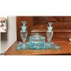 Image 4 : Ladies Depression Glass Dresser Set