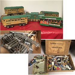 Vintage American Flyer Toy Train Set