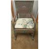 Image 1 : Antique Wicker Rocking Chair