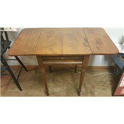 Drop Leaf Work Table