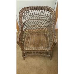 Antique Wicker Chair