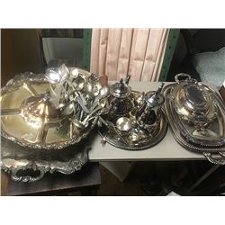 Silver Plate Lot