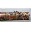 Image 5 : Antique Tibet Buddh Royal Message Tube with Jade & Gems