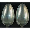 Image 3 : Christian F. Heise (1904-1932) .826 silver spoon set (x2) - Denmark, Copenhagen (1922) Hallmarks - 8