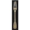 Image 1 : NG (XVIII) .950 silver fork - France (XVIII) Hallmarks - 59.6g (Seminary of Nicolet Collection)