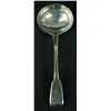 Image 1 : Benjamin Davis (1823-1832) Sterling silver serving spoon - Great Britain, London (1828) Hallmarks - 