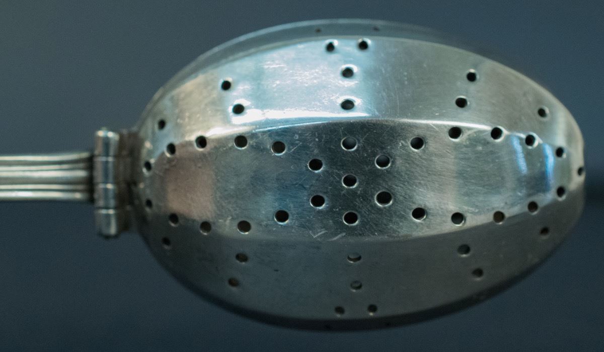 G. H. French & Co (19201939) Sterling silver tea infuser USA