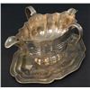 Image 2 : Unknown Maker - Silver soup tureen and small tray  - Possibly Italy - 786.7g