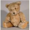 Image 1 : A Chiltern Teddy bear, post-war, with pale plush, plastic eyes and snout. 18in....
