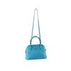 Image 2 : Hermes Saint Cyr Blue Swift Calfskin Leather Bag