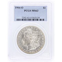 1904-O PCGS MS63 Morgan Silver Dollar