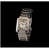 Image 2 : Cartier Stainless Steel Tank Francaise Watch