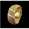 Image 1 : Omega 14KT Yellow Gold Diamond Case Cover Ladies Watch