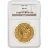 Image 1 : 1904 NGC MS64 $20 Liberty Head Double Eagle Gold Coin