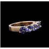 Image 1 : 2.30 ctw Tanzanite Ring - 14KT Rose Gold