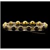Image 9 : 18KT Yellow Gold 55.92 ctw Pyrope-Almandite Garnet Jewelry Suite