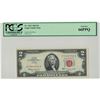 Image 1 : 1963 $2 PCGS Gem New 66PPQ Legal Tender Note