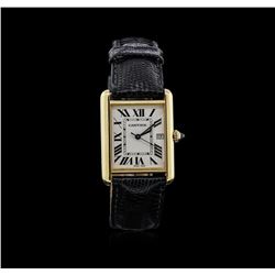 Cartier 18KT Yellow Gold Tank Louis Cartier Watch