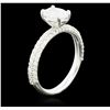 Image 3 : 18KT White Gold EGL USA Certified 1.92 ctw Diamond Ring