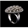 Image 4 : 1.31 ctw Diamond Ring - 14KT White Gold