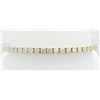 Image 2 : 6.98 ctw Diamond Bracelet - 14KT Yellow Gold