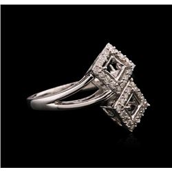 0.33 ctw Diamond Ring - 14KT White Gold