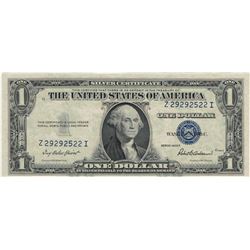 1935 Choice Uncirculated $1 Silver Certificate Currency