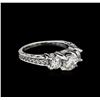 Image 1 : 2.34 ctw Diamond Ring - 18KT White Gold