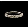 Image 2 : 14KT White Gold 0.88 ctw Diamond Ring
