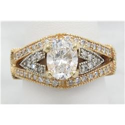 2.25 ctw Diamond Ring - 14KT Yellow Gold