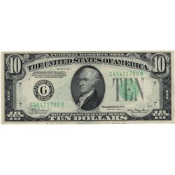 1934-A $10 Choice Circulated Federal Reserve Note