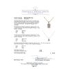 Image 3 : 1.32 ctw Diamond Pendant With Chain - 14KT Rose Gold