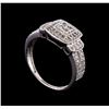 Image 4 : 0.55 ctw Diamond Ring - 10KT White Gold