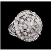 Image 1 : 2.04 ctw Diamond Ring - 14KT White Gold