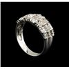 Image 4 : 0.54 ctw Diamond Ring - 18KT White Gold