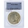 Image 1 : 1934-D PCGS MS64  Double Die Medium D Peace Silver Dollar