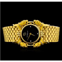 Carrera y Carrera 18KT Yellow Gold Panthere Watch