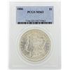Image 1 : 1886 PCGS MS63 Morgan Silver Dollar