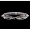 Image 2 : 14KT White Gold 2.71 ctw Diamond Bracelet