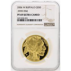 2006-W NGC PF69 Ultra Cameo $50 Buffalo Gold Coin