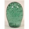 Image 1 : A Poole Pottery Vase, decorated flowers, (a.f.), 12.5 cm, and a Sylvac sitting green spaniel, 146...