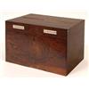 Image 1 : A Victorian Rosewood Letters Box, 26 cm  See illustration £50 - 100...