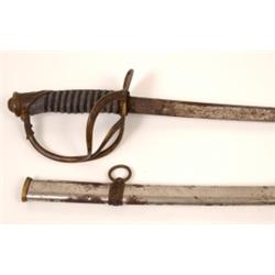 A US Light Cavalry Dress Sword, Pittivone of Cincinnati, 1872  See illustration £200 - 250...