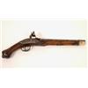 Image 1 : A 19th Century Flintlock Pistol, with carved walnut stock, 42 cm  See illustration £200 - 250...